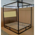 Olimp 160x200 with canopy with extra slats