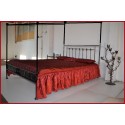 King bed Frederick with low front 160x200