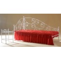 Chaiselongue Aurelia 90x200 mit Blende ohne Mittelsteg