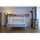 Frederick 140x200 with low footboard with blind
