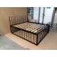 Jail bed 180x200 with cage and canopy