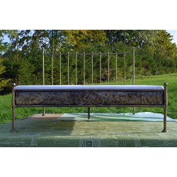 Ludwig 180x200 with low footboard with blind