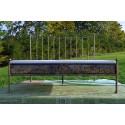 Ludwig 180x180 with low footboard with blind