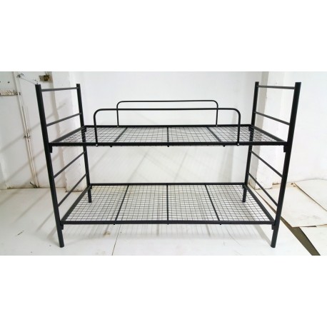 Foldaway metal bunk bett 90x200 with metal net