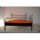 Julius 140x200 with low footboard and blind