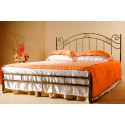 Scarlett 180x200 with low footboard, siderail to floor 40 cm