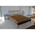 Frederick 180x200 with low footboard and hammered sheet